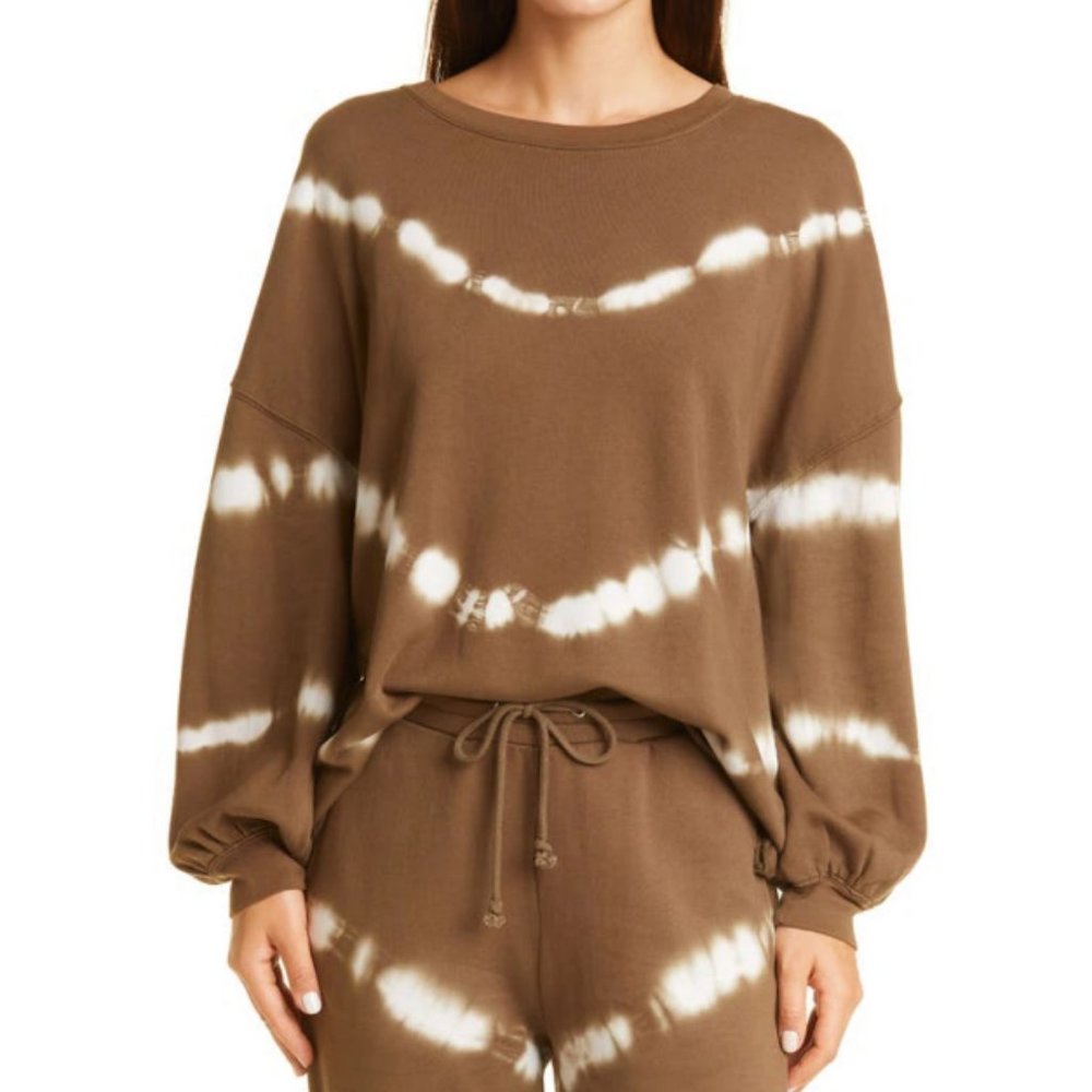 Rails Reeves Tie Dye Crewneck Sweatshirt